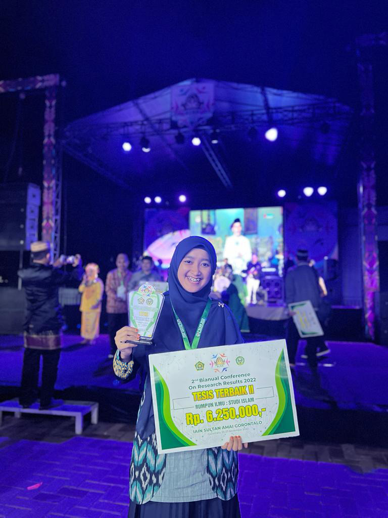 Dinar Bersinar: Peraih Penghargaan Tesis Terbaik Kedua dalam BCRR 2022 di Gorontalo