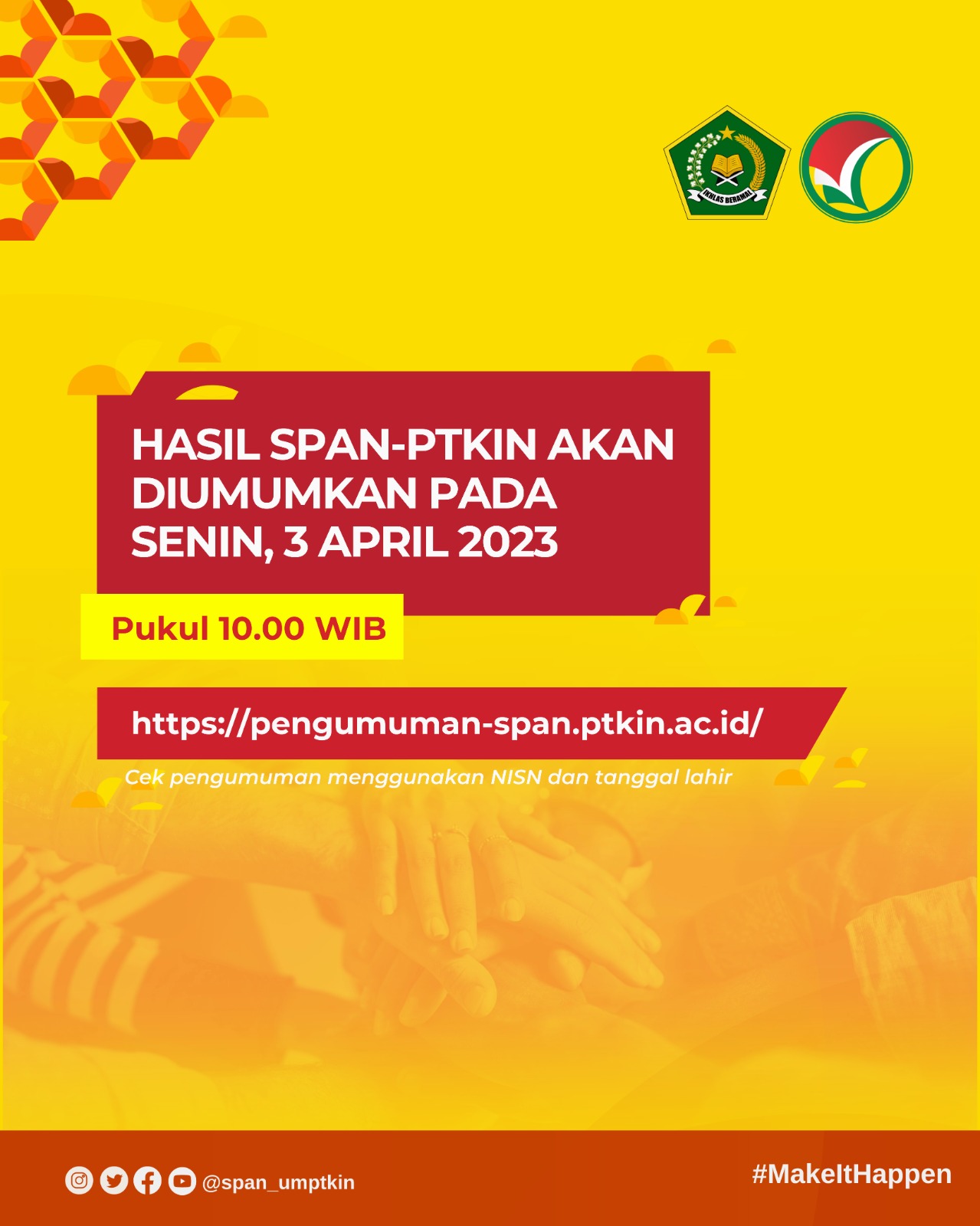 Kelulusan SPAN-PTKIN Diumumkan, Berikut Link dan Cara Cek Kelulusan