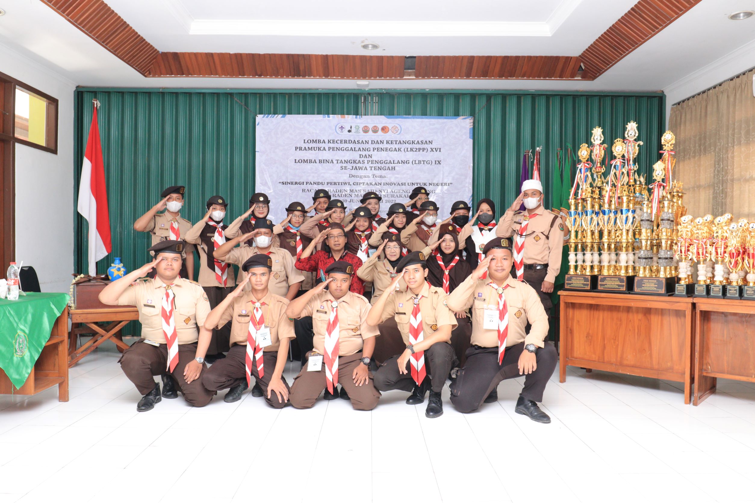 LK2PP 2022 Program UKK Racana UIN RM Said DiLaksanakan Online, Diikuti Oleh 16 Sekolah Se-Jawa Tengah