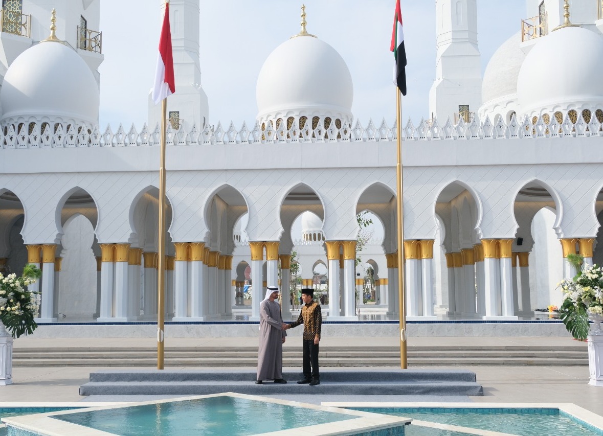 Masjid Raya Sheikh Zayed Solo Diresmikan Presiden RI dan Presiden UEA