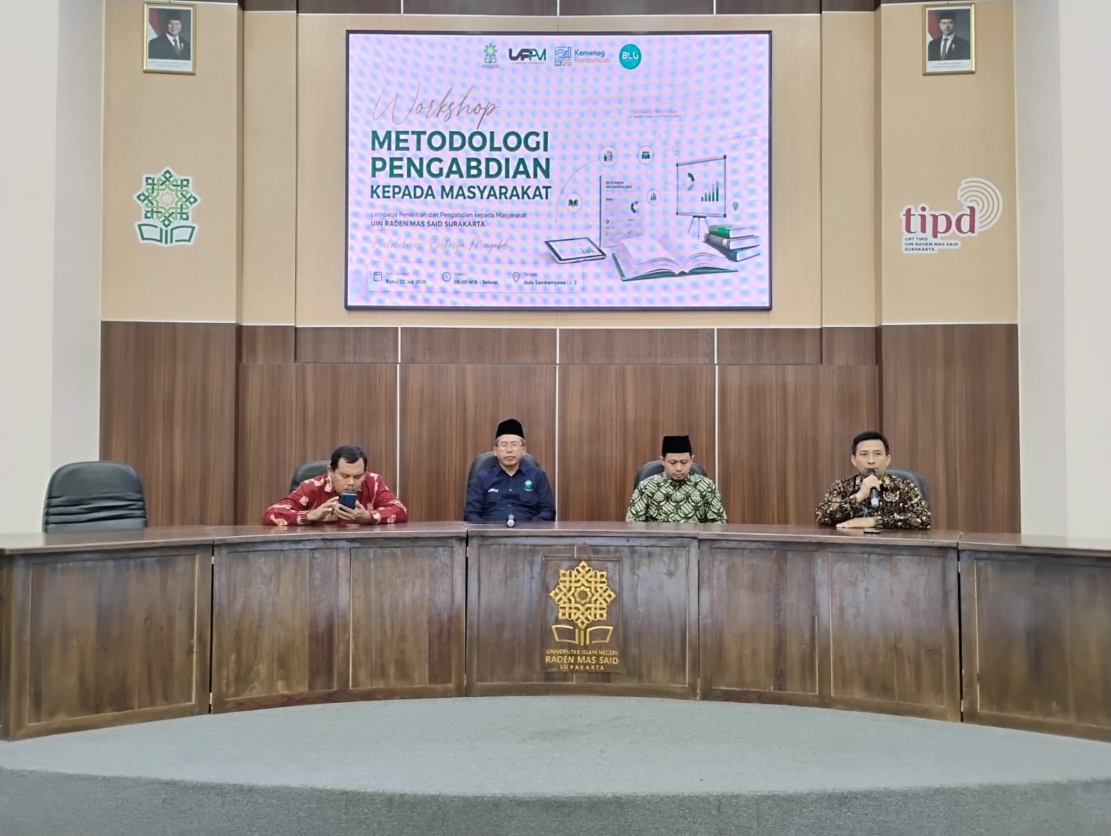 LP2M UIN Surakarta Pagi Ini Buka Acara Workshop Metodologi Pengabdian kepada Masyarakat 3.jpeg