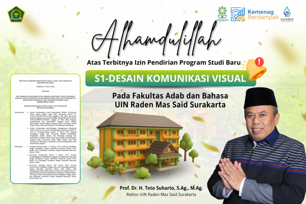 Alhamdulillah, UIN Surakarta Kini Punya Prodi DKV
