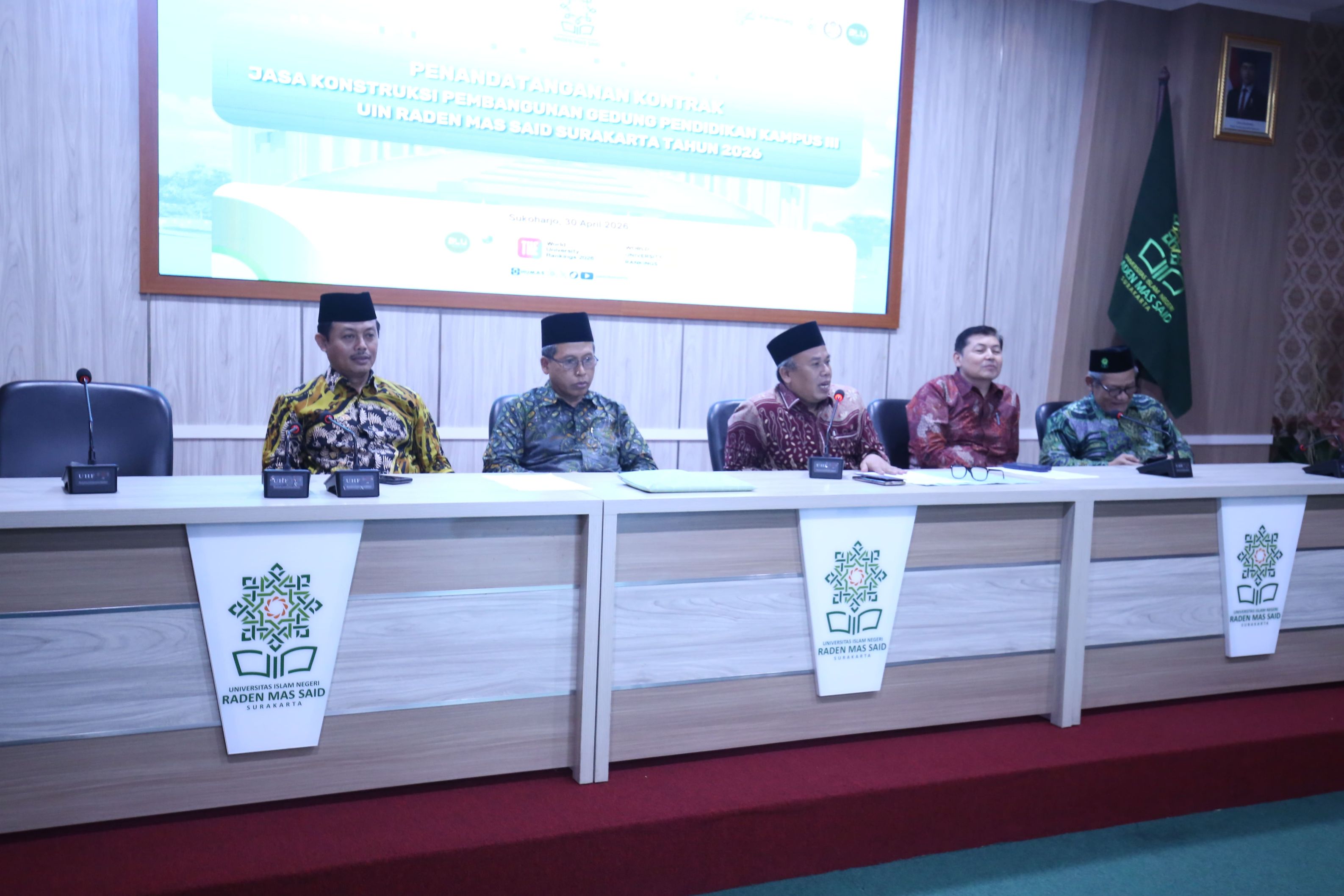 UIN Surakarta Bersiap Tandatangani Kontrak Pengerjaan Kampus III