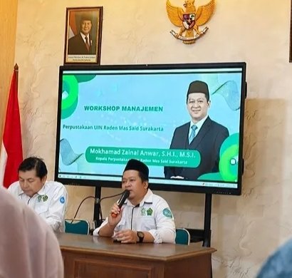 UPT Perpustakaan UIN Raden Mas Said Gelar Workshop Manajemen Perpustakaan Digital