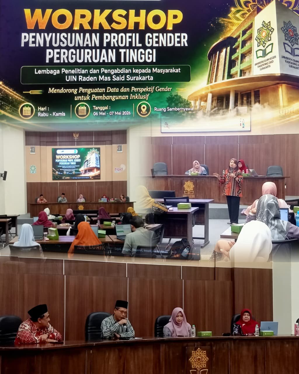 Penyusunan Profil Gender UIN Surakarta, Hadirkan Dua Ahli Dalam Workshop