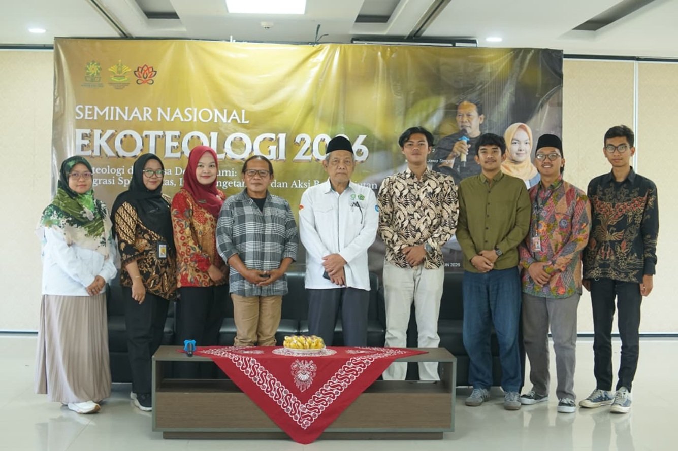 Seminar Nasional Ekoteologi 2026 Sebagai Kesadaran Terhadap Lingkungan, Dewan Eksekutif Mahasiswa (DEMA) UIN Surakarta, WR III: Islam Sebagian Dari Iman