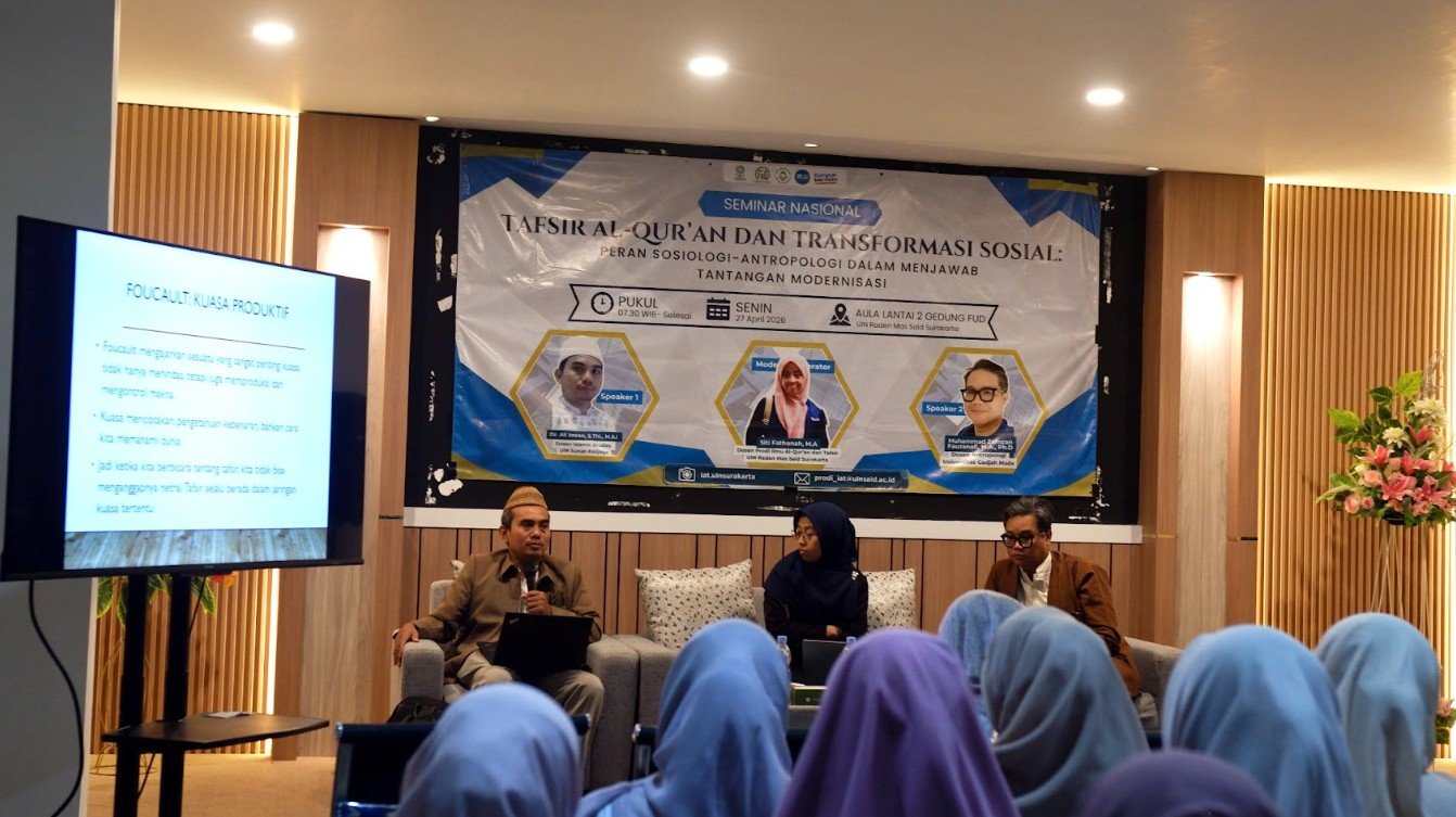 UIN Surakarta Gelar Seminar Nasional, Bahas soal Tafsir Al-Qur'an di Tengah Modernitas