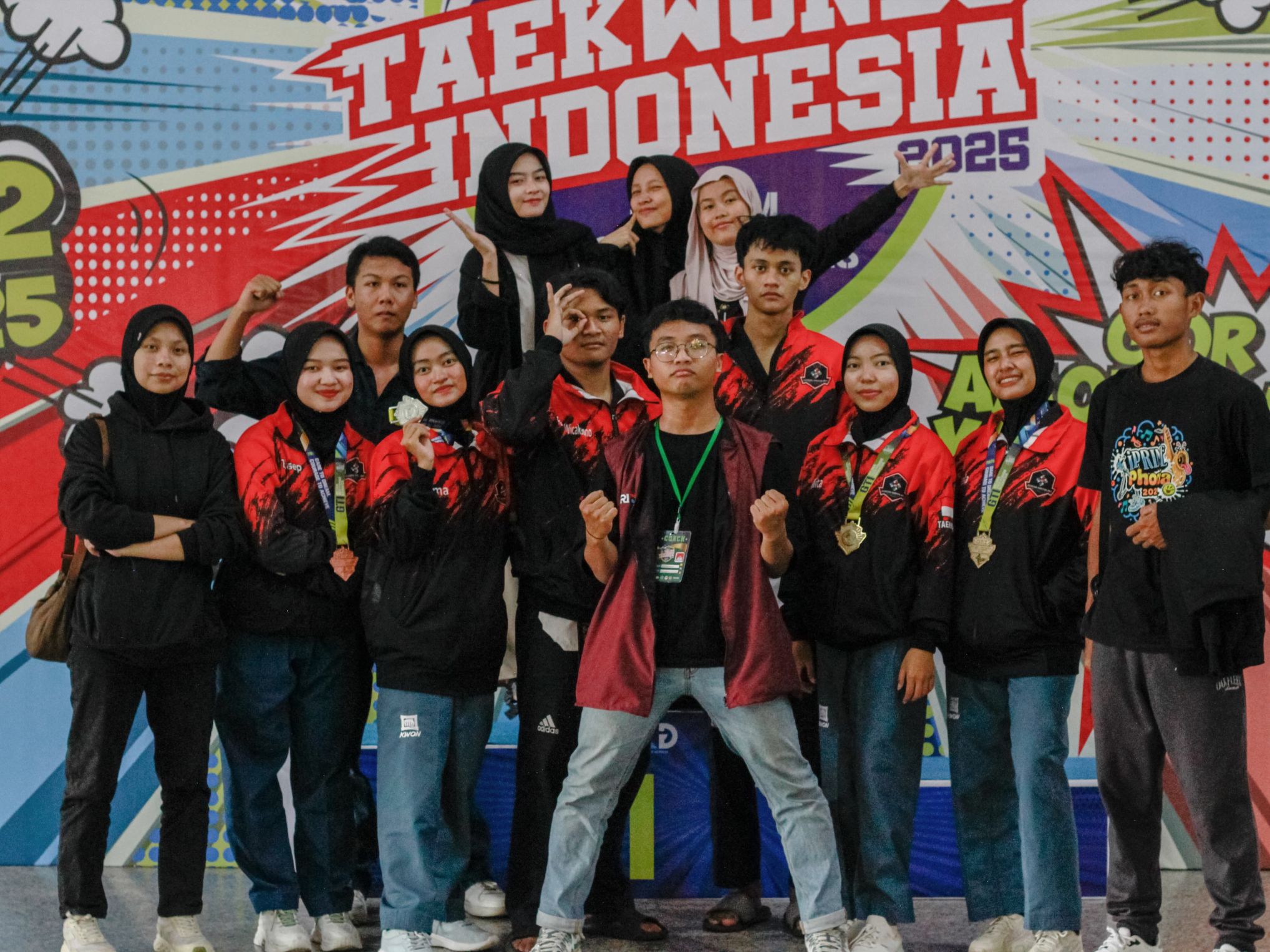 Kontingen UIN Surakarta Sabet 2 Medali Emas di Kejuaraan Gelora Taekwondo Indonesia 2025