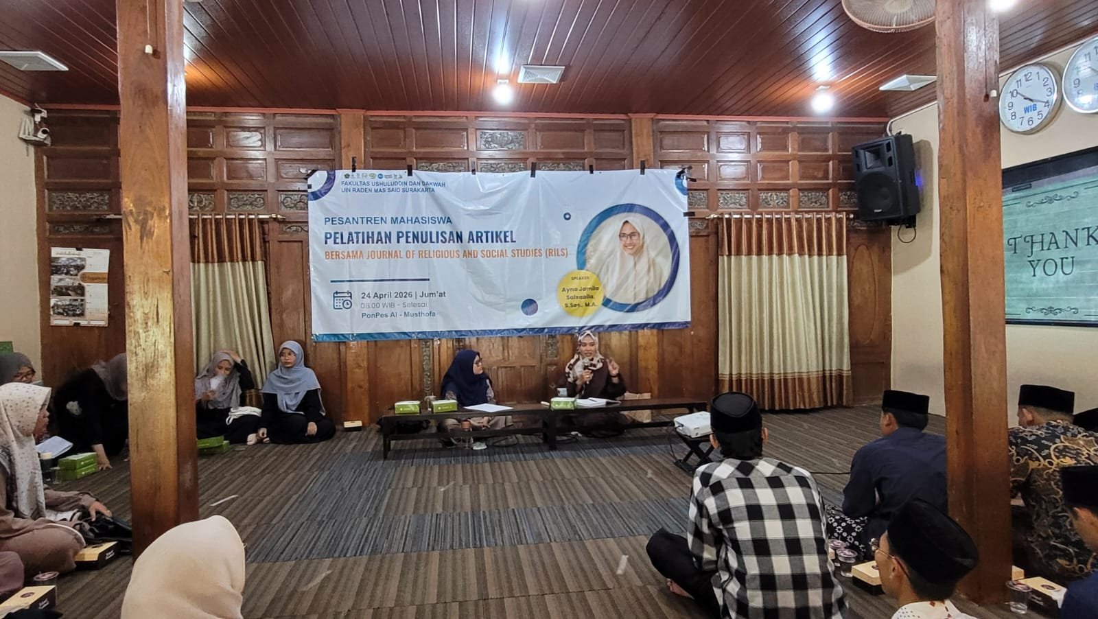 UIN Surakarta Gelar Pelatihan Menulis di Pesantren Mahasiswa