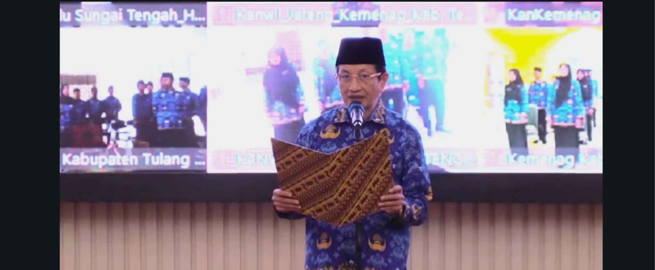 Pelantikan ASN Kemenag Digelar, Kepala BKN Puji Kepemimpinan Menag RI